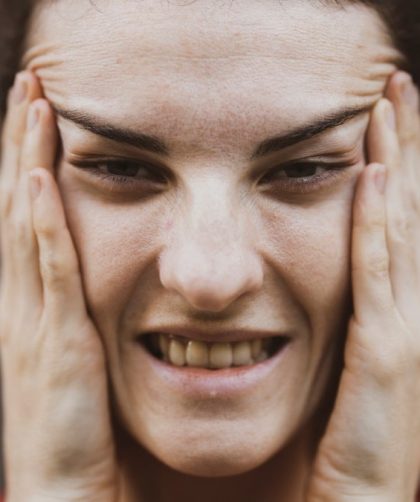 woman face