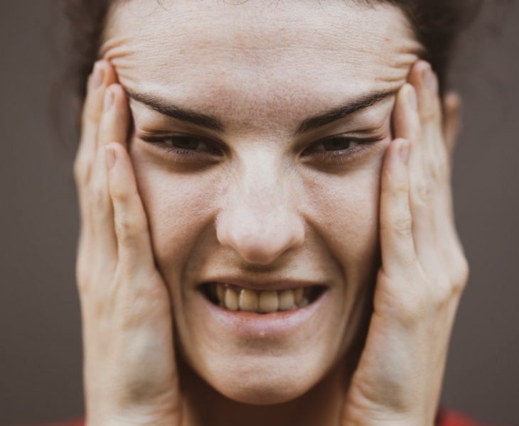 woman face