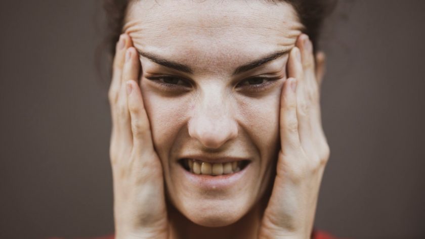 woman face